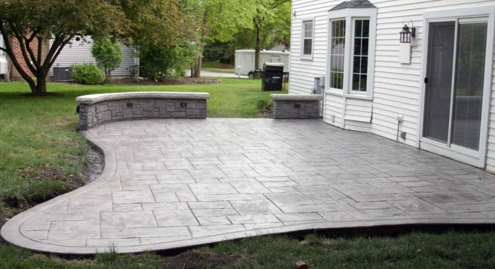 Stamped Concrete Contractor | Stamped Concrete Company